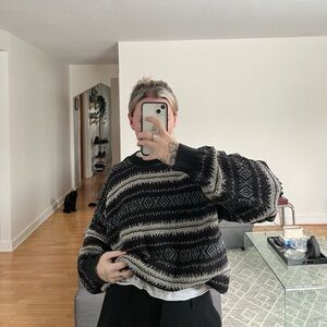 vintage 90’s chunky knit